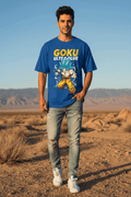 Goku Super Saiyan Blue - "Ultra Blue" Oversized - NextWear.pk