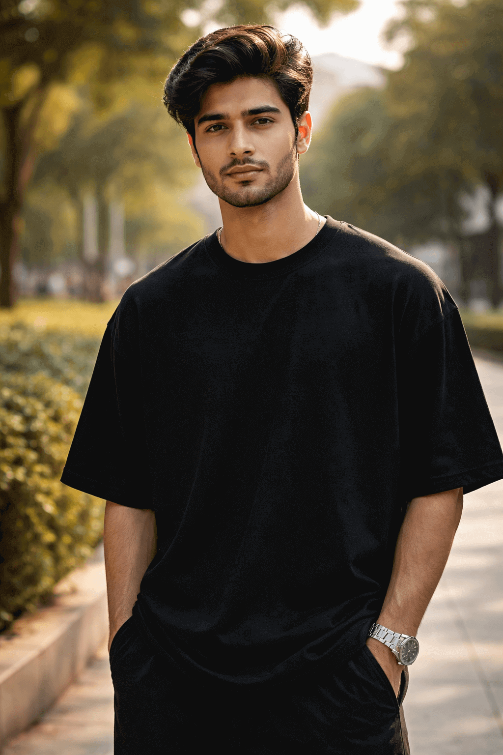 Premium Men’s Heavyweight Oversized Essential Tee - NextWear.pk