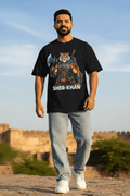 The Tiger Warrior Premium Oversized Tee - NextWear.pk